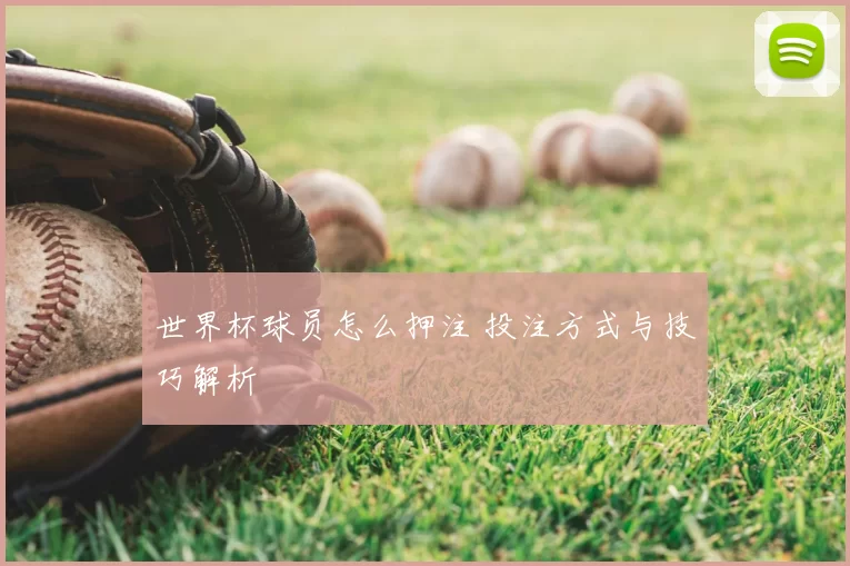 世界杯球员怎么押注 投注方式与技巧解析