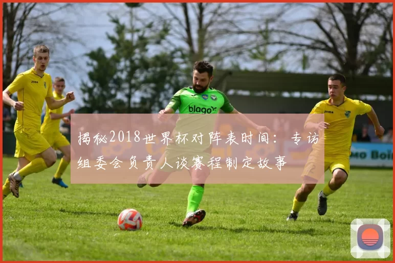 揭秘2018世界杯对阵表时间：专访组委会负责人谈赛程制定故事