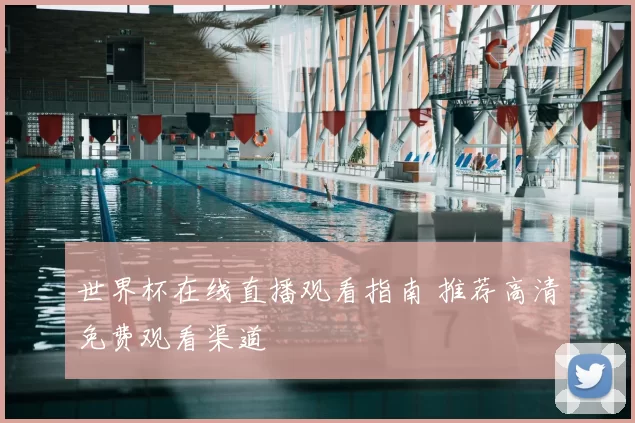 世界杯在线直播观看指南 推荐高清免费观看渠道