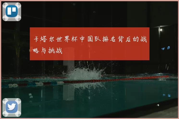 卡塔尔世界杯中国队排名背后的战略与挑战